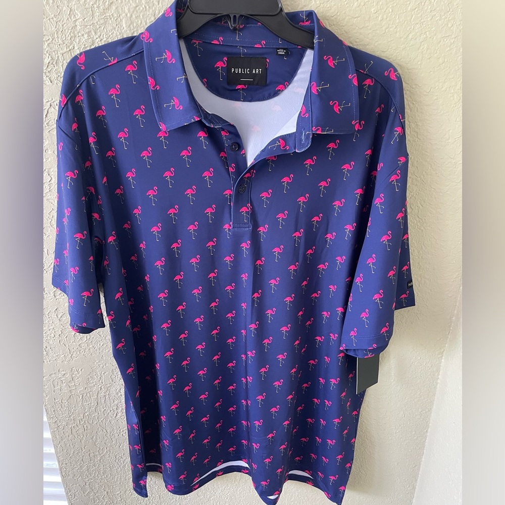 Flamingo Polo worn once